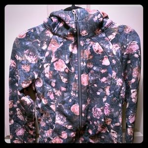 Lululemon Floral Scuba Hoodie